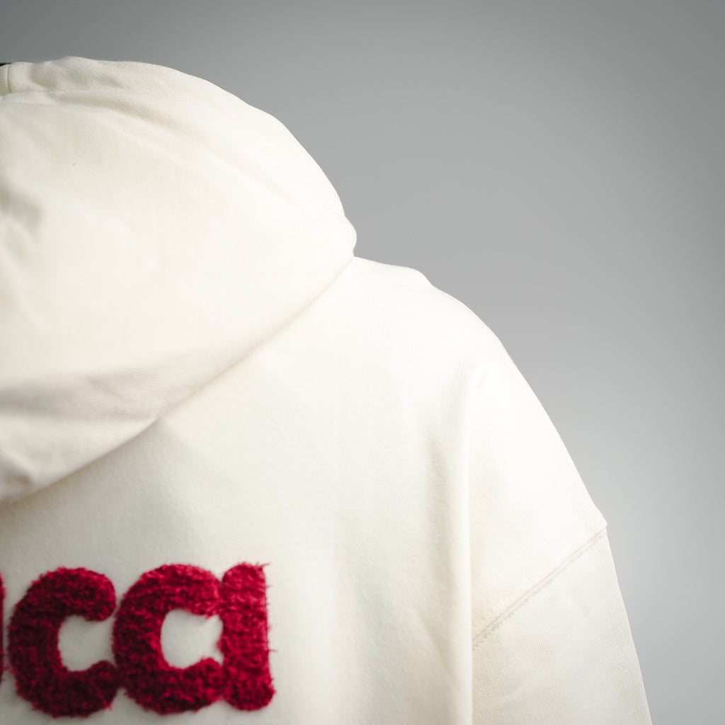 Guc 25fw embroidered hoodie