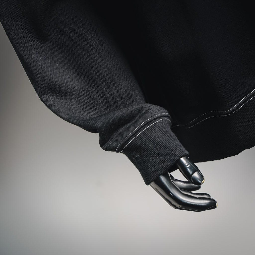 Loe 25fw embroidered hoodie