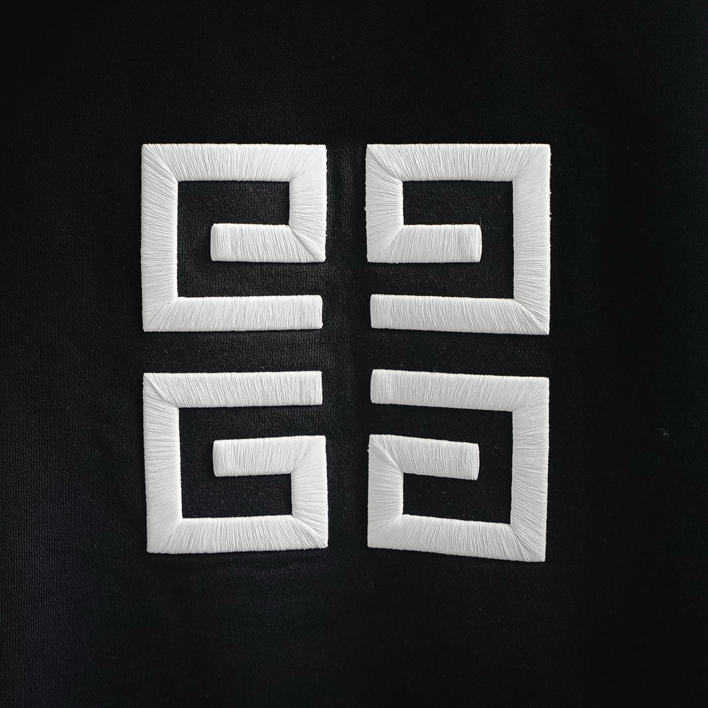 Give 25fw embroidered hoodie