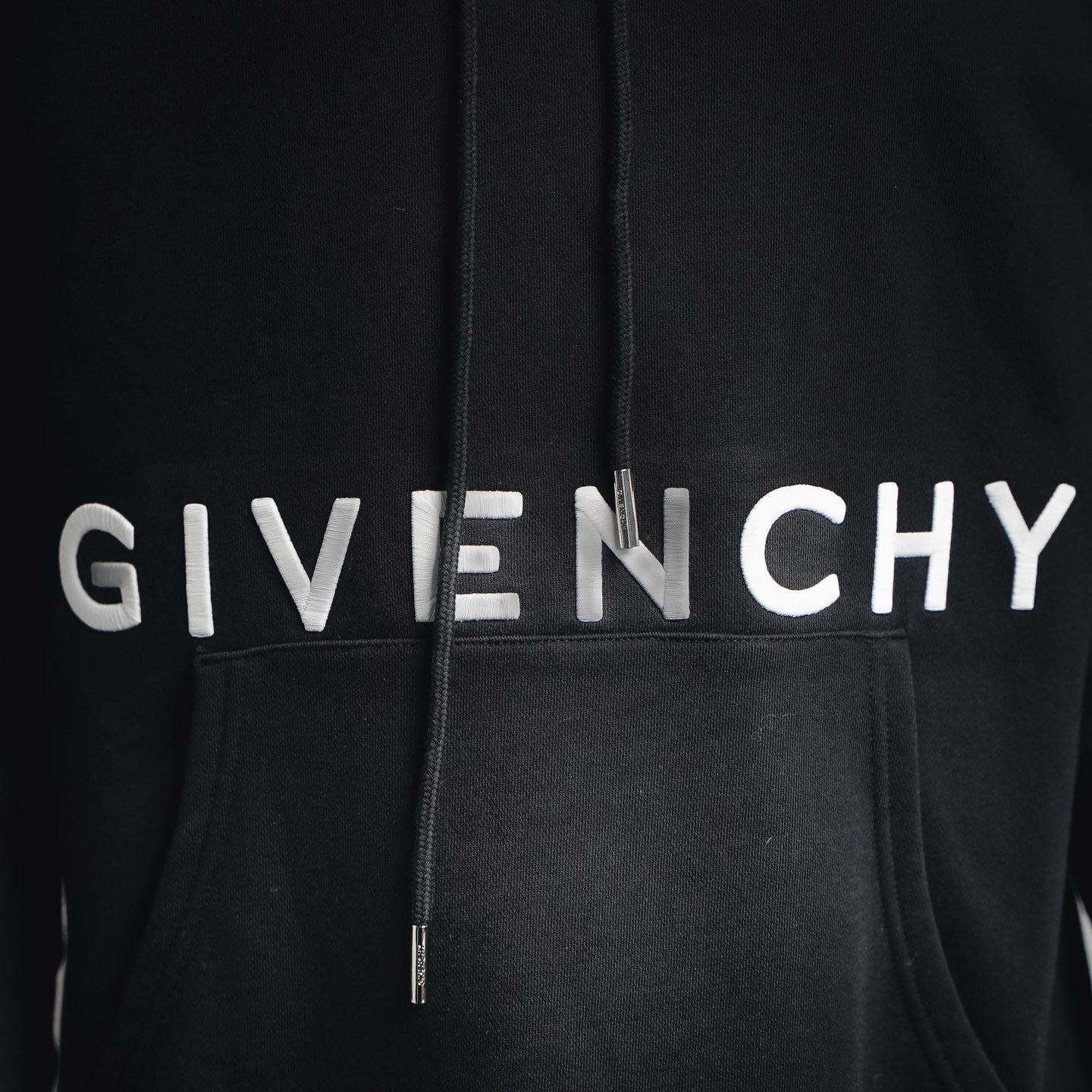 Give 25fw embroidered hoodie