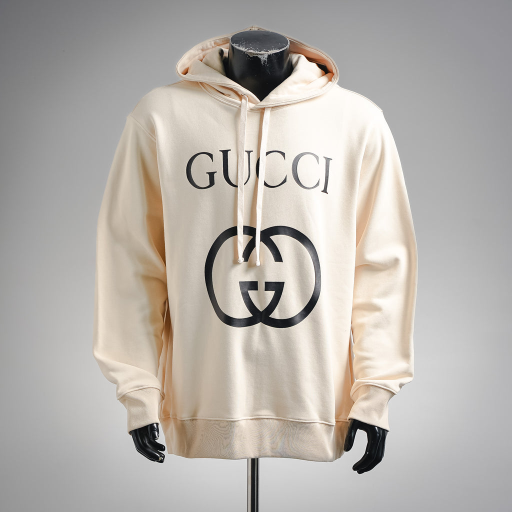 Guc 25fw printed hoodie