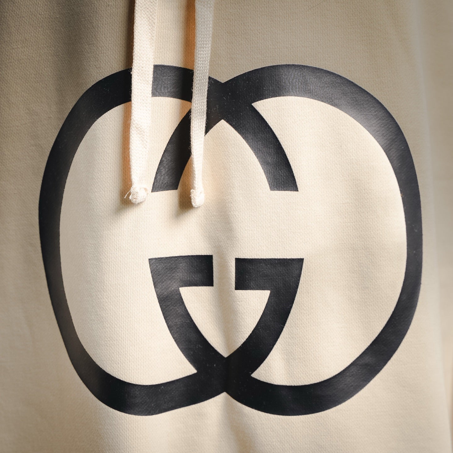 Guc 25fw printed hoodie