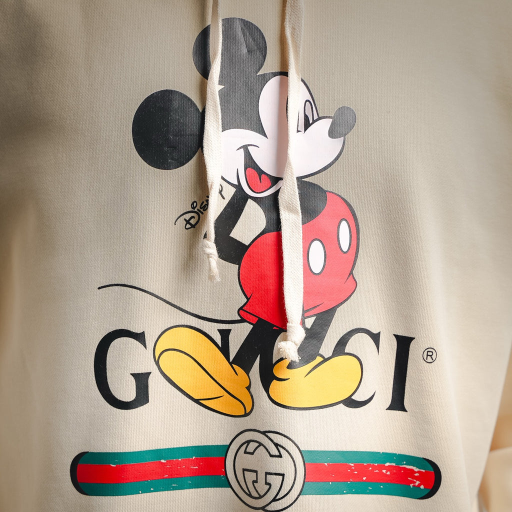 Guc 25fw printed hoodie