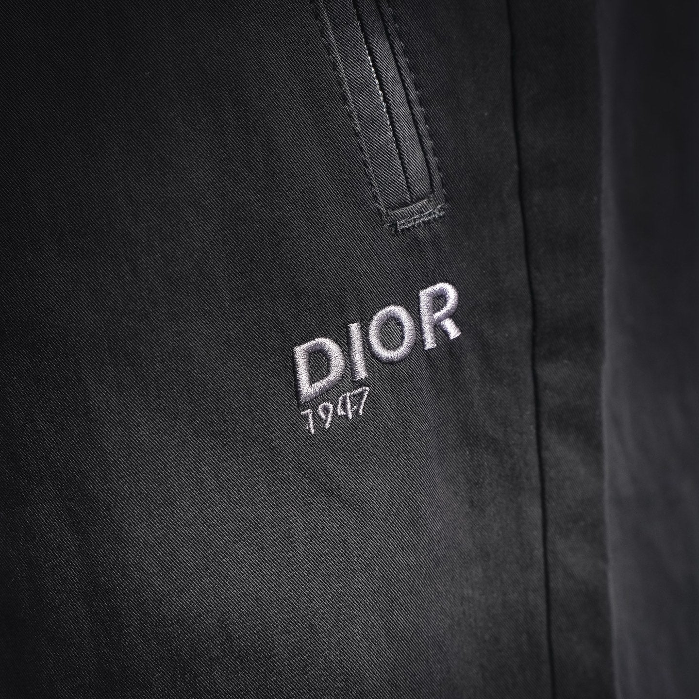 CD 25fw embroidered pants