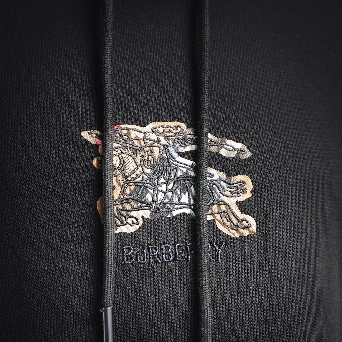 Burbery 25fw embroidered hoodie