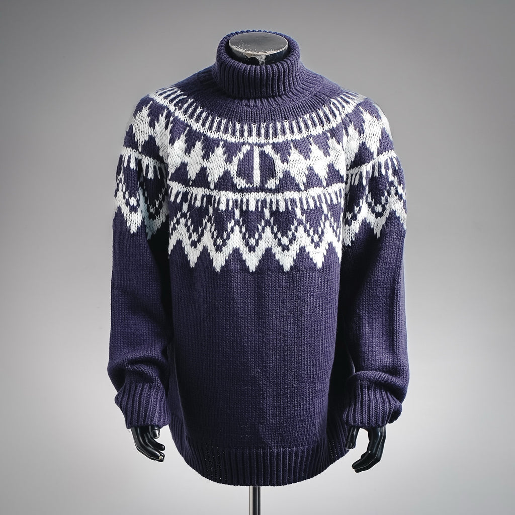 CD 25fw jacquard sweater