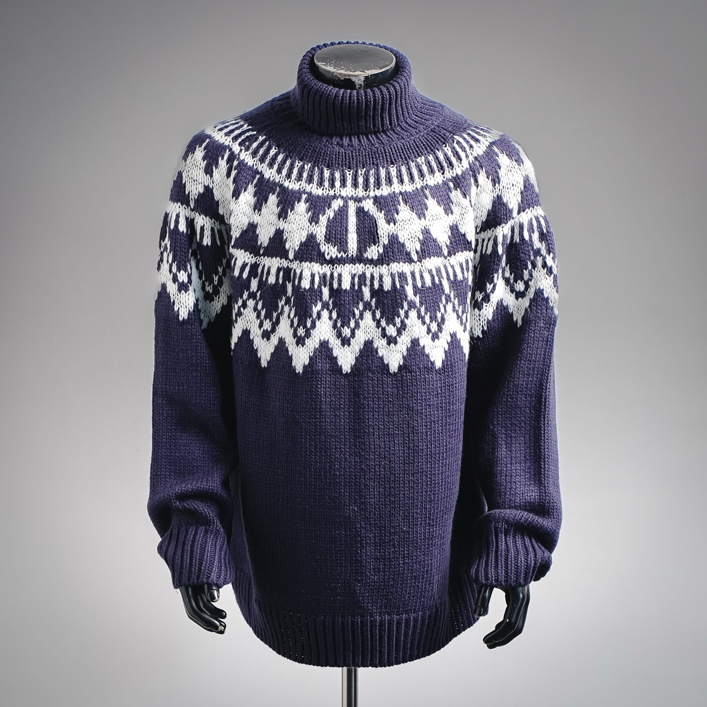 CD 25fw jacquard sweater