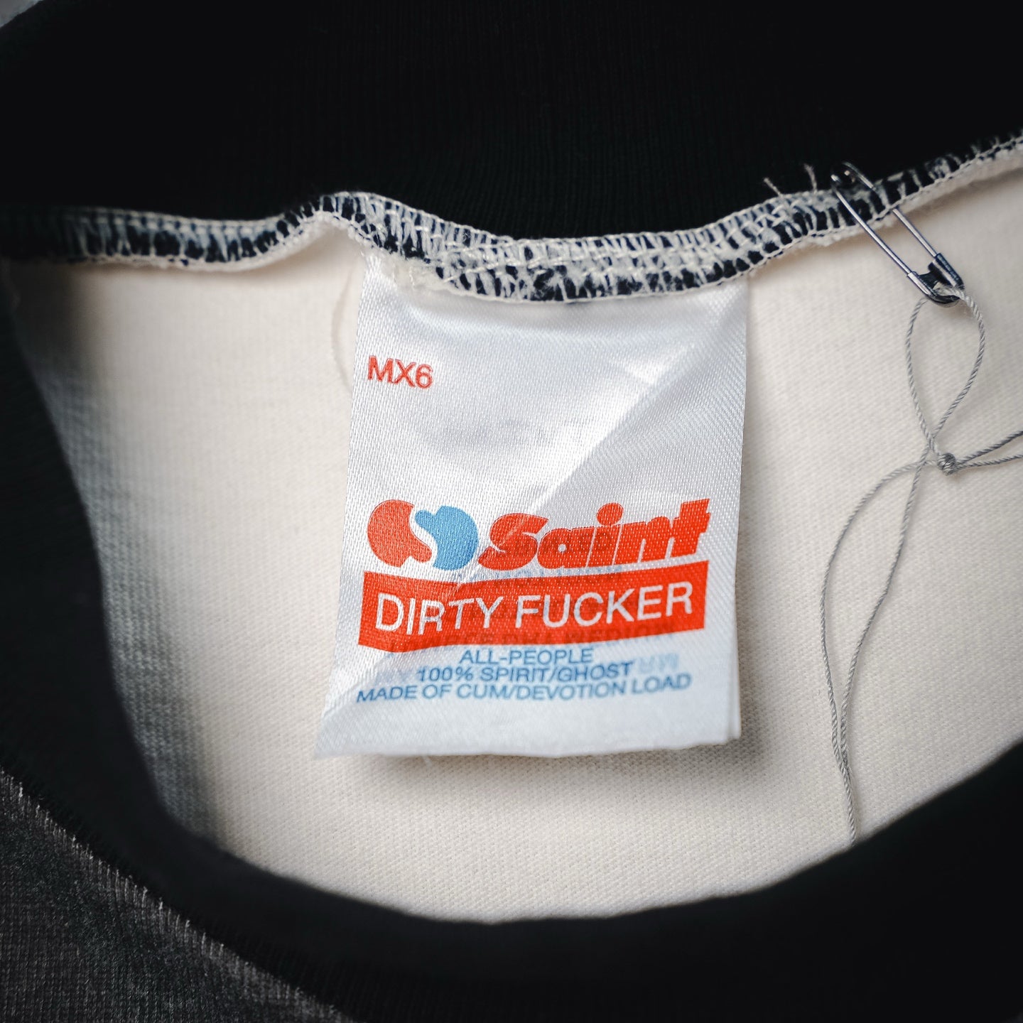 Saint 25fw printed sweatshirt