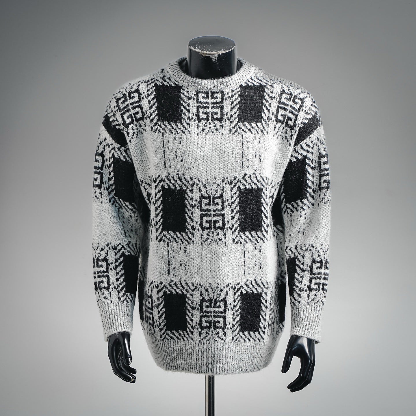 Give 25fw kitted sweater