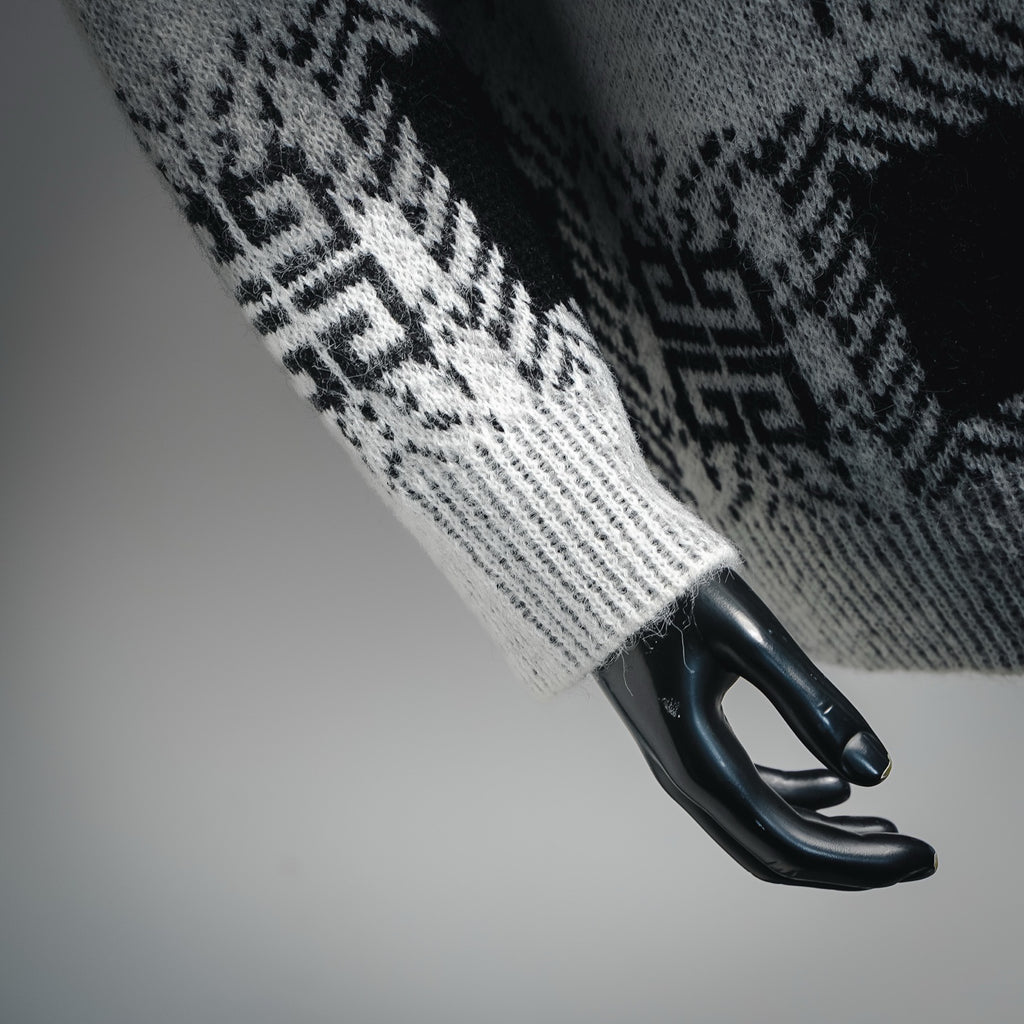 Give 25fw kitted sweater