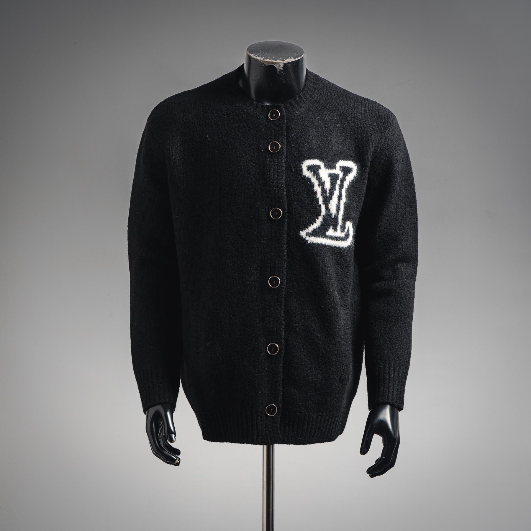 Louis 25fw jacquard cardigan