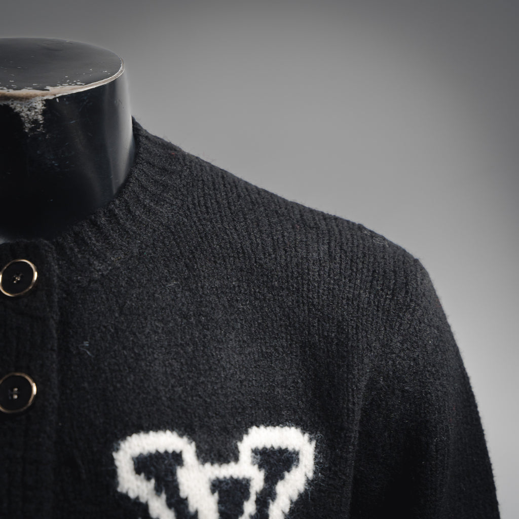 Louis 25fw jacquard cardigan