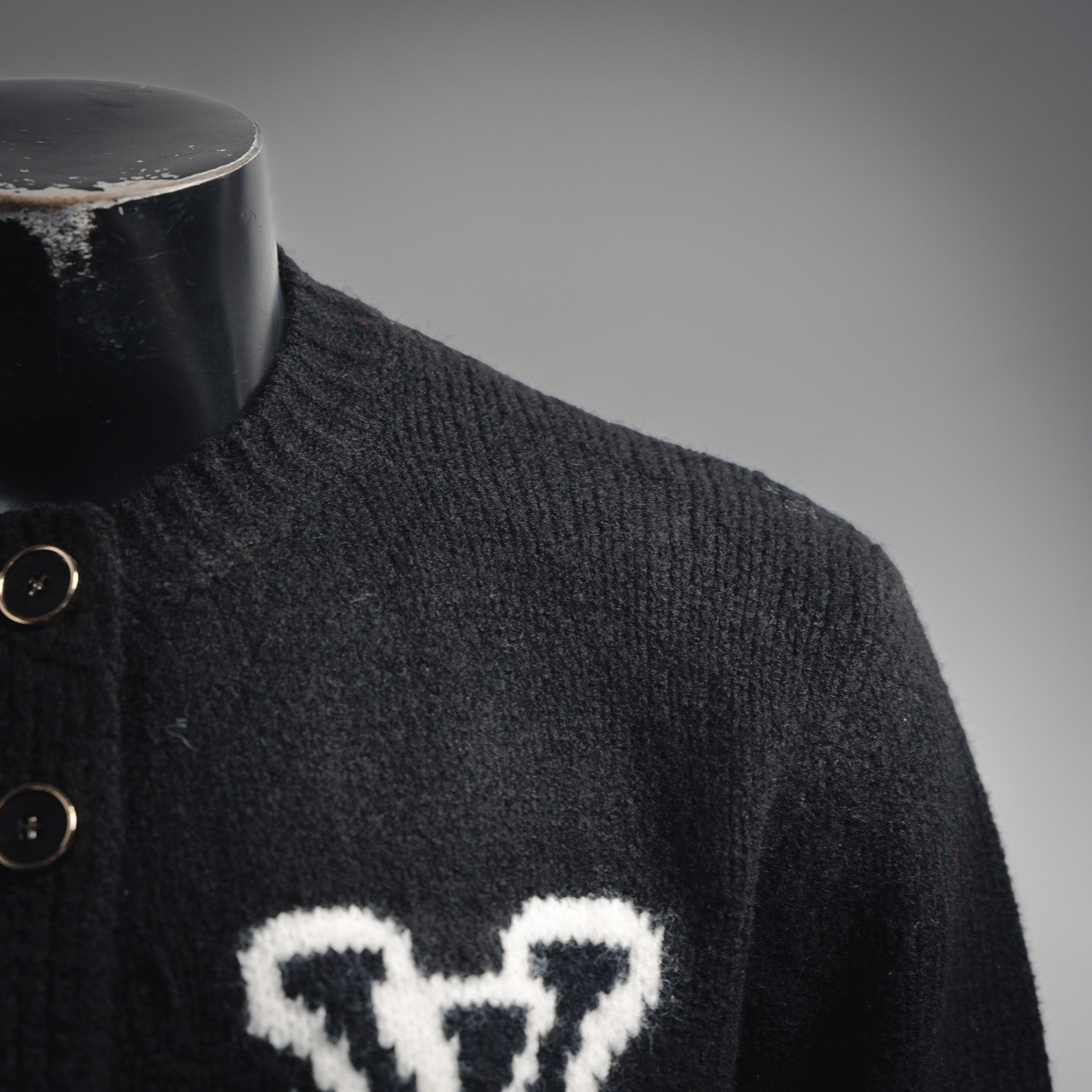 Louis 25fw jacquard cardigan