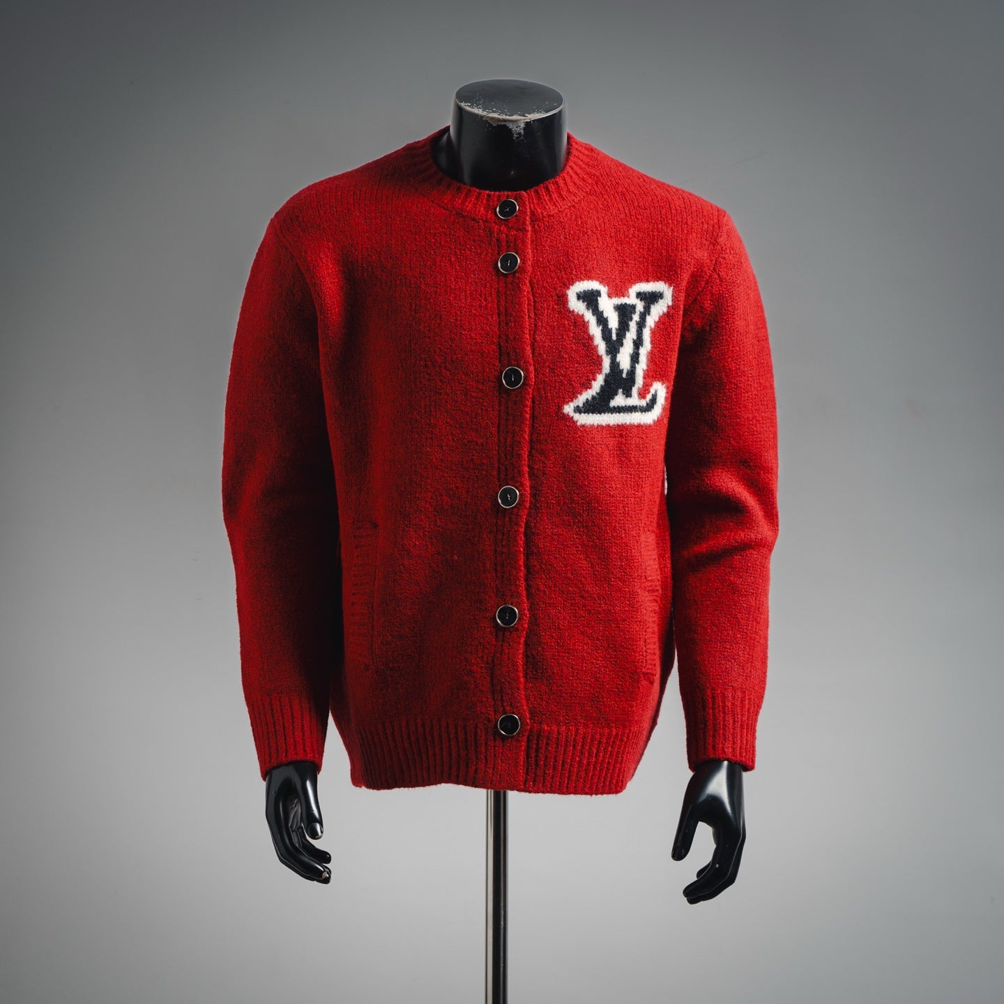 Louis 25fw jacquard cardigan