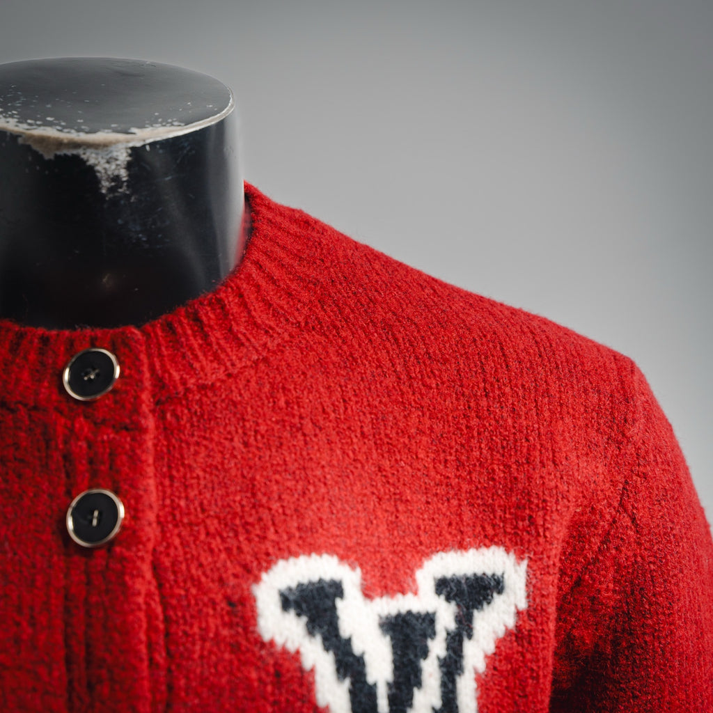 Louis 25fw jacquard cardigan