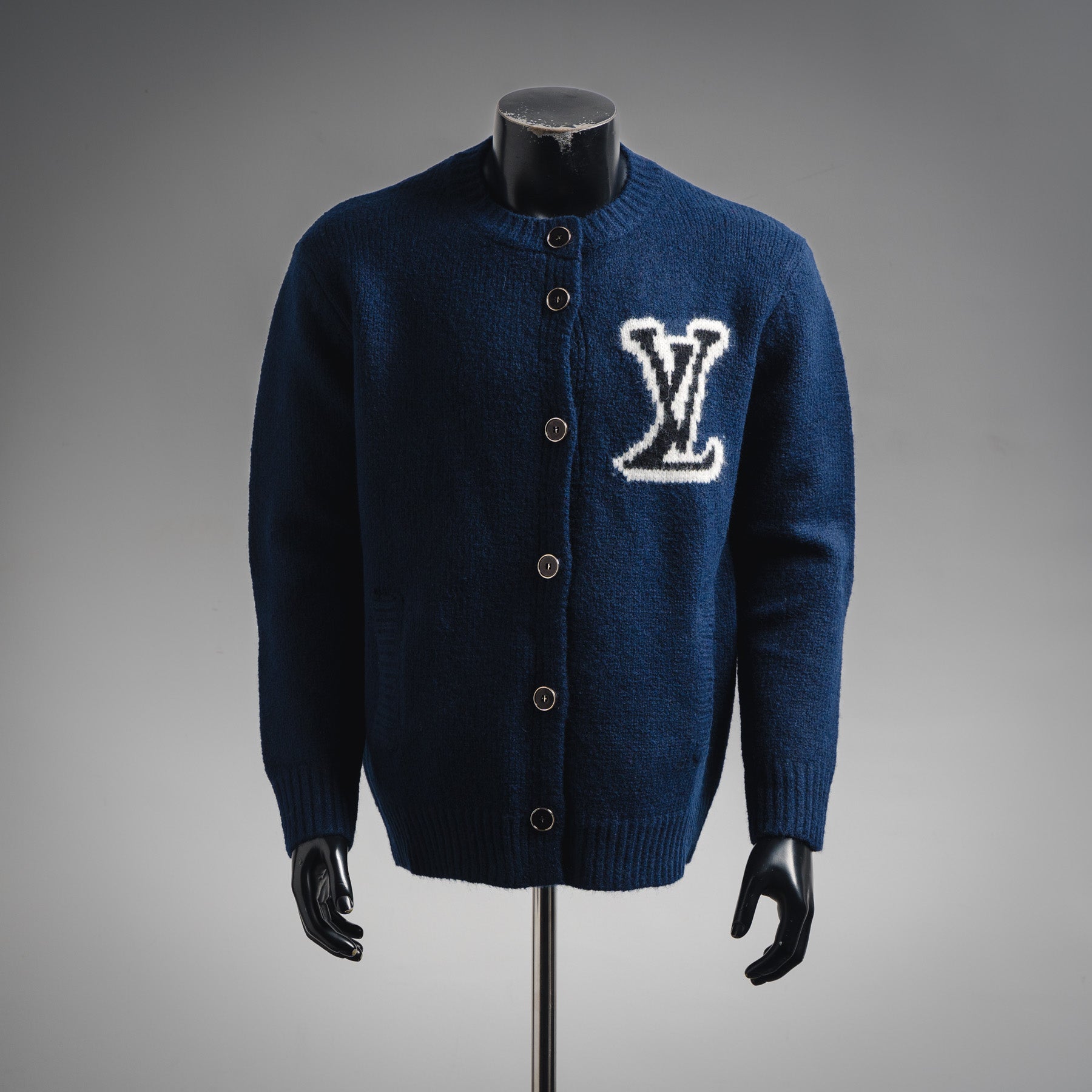 Louis 25fw jacquard cardigan