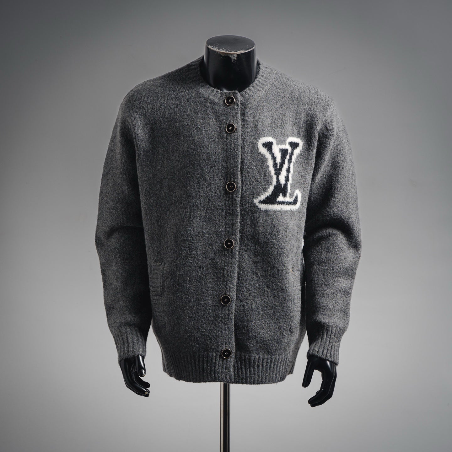 Louis 25fw jacquard cardigan