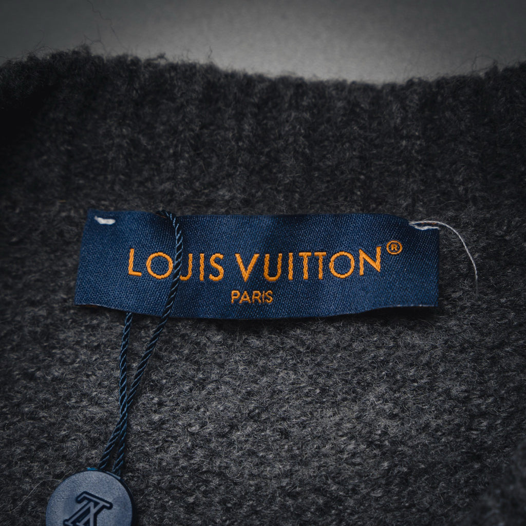 Louis 25fw jacquard cardigan