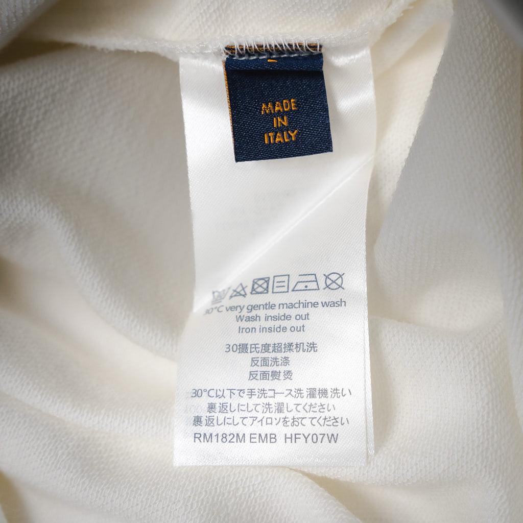 Louis 25fw embroidered hoodie