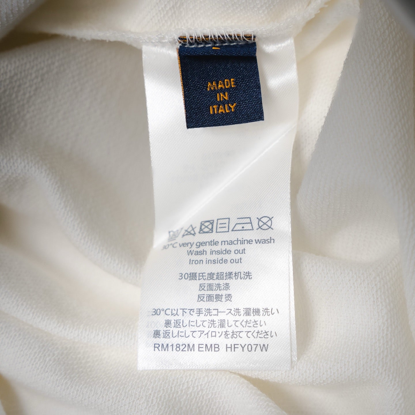 Louis 25fw embroidered hoodie