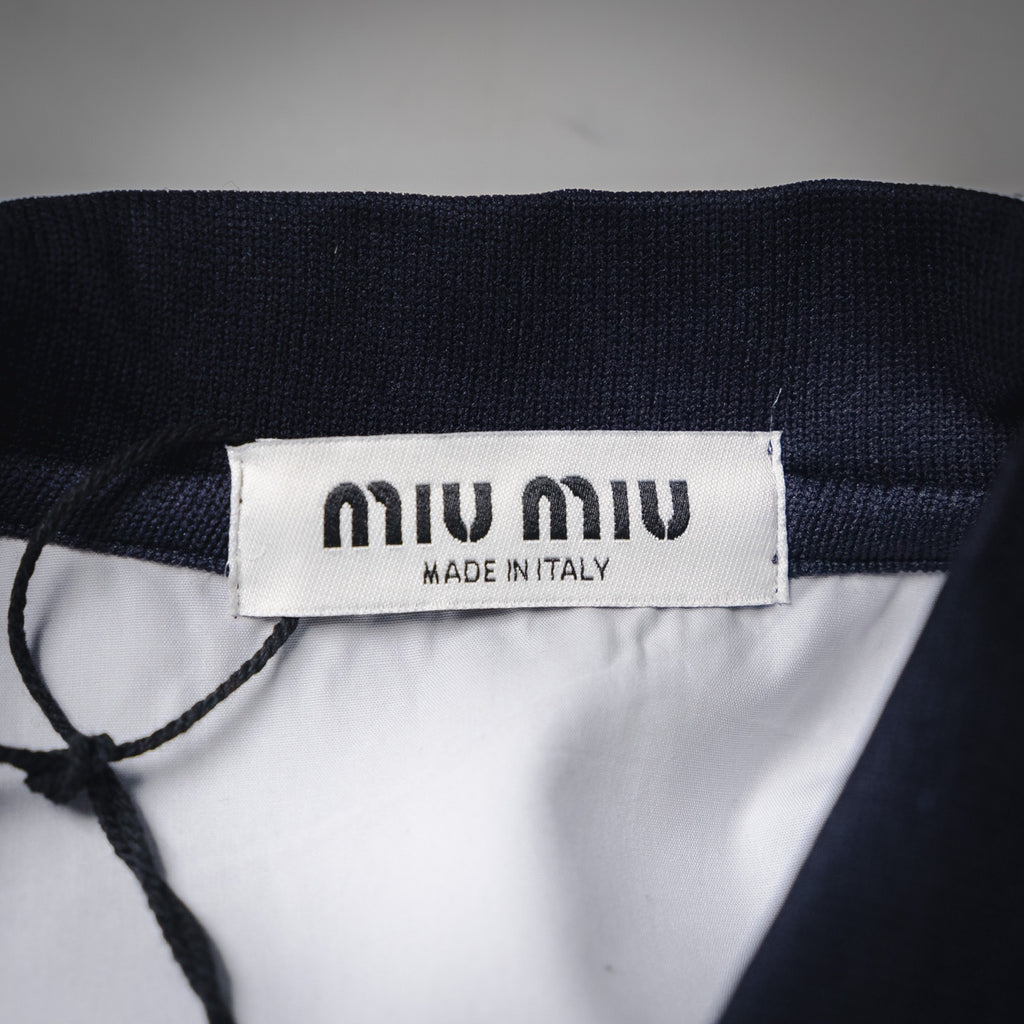 Miu 25fw knitted cardigan