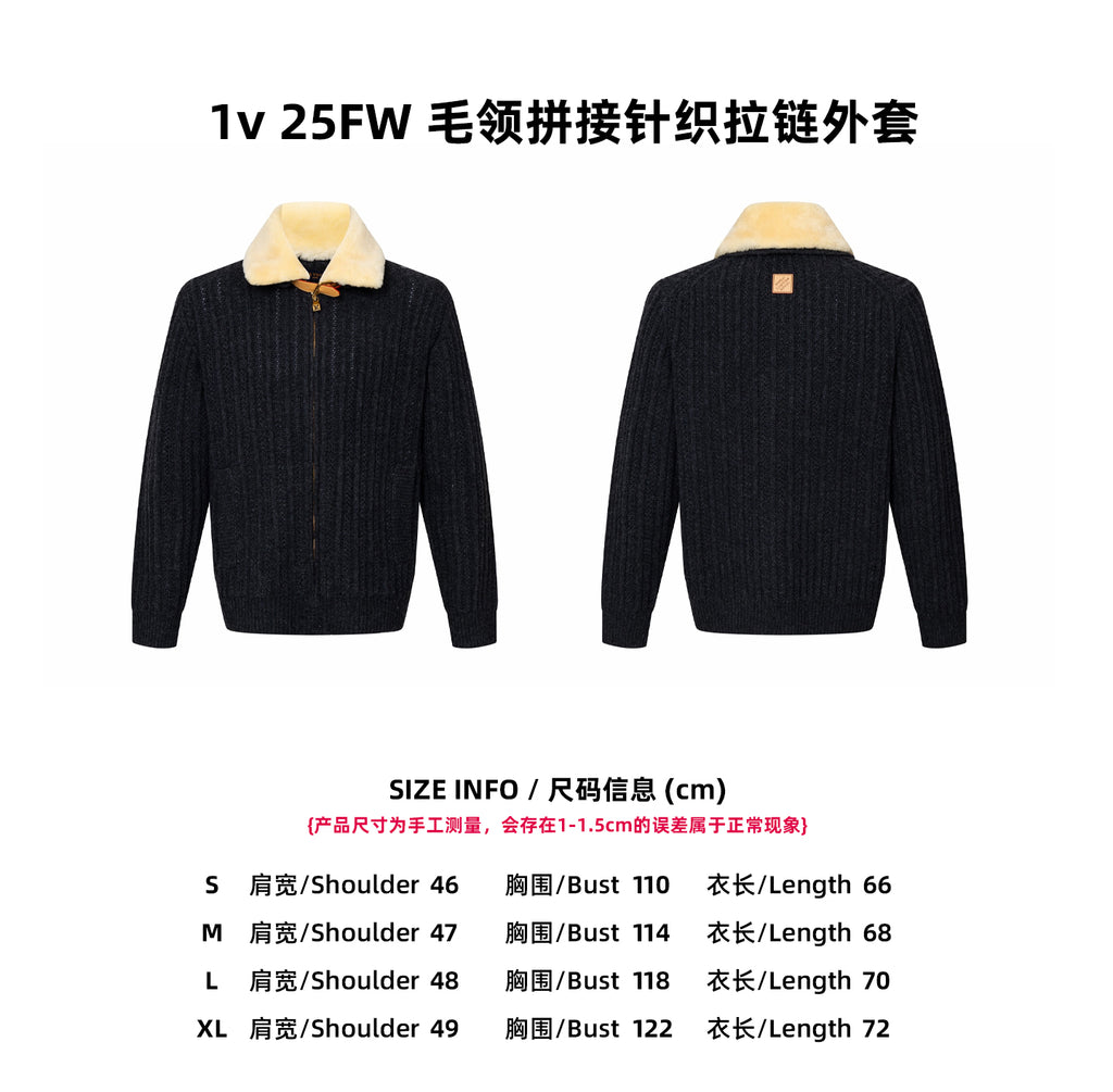 Louis 25fw knitted jacket