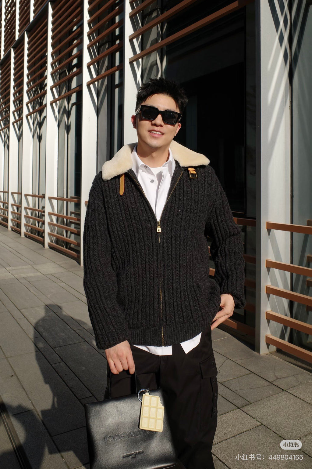 Louis 25fw knitted jacket