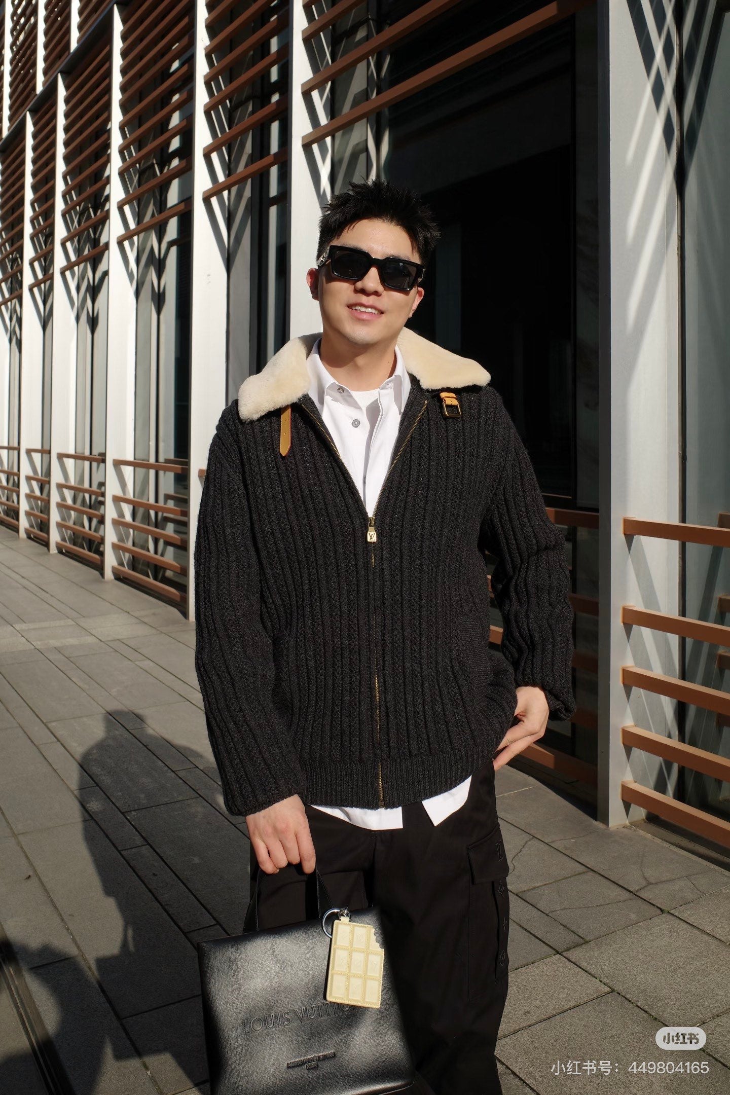 Louis 25fw knitted jacket