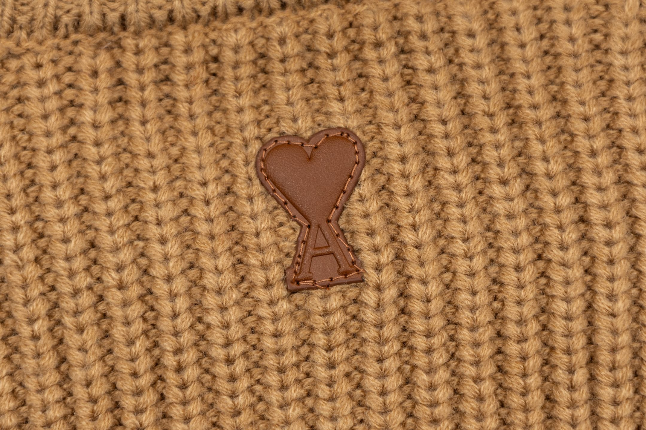 Ami 25fw jacquard sweater