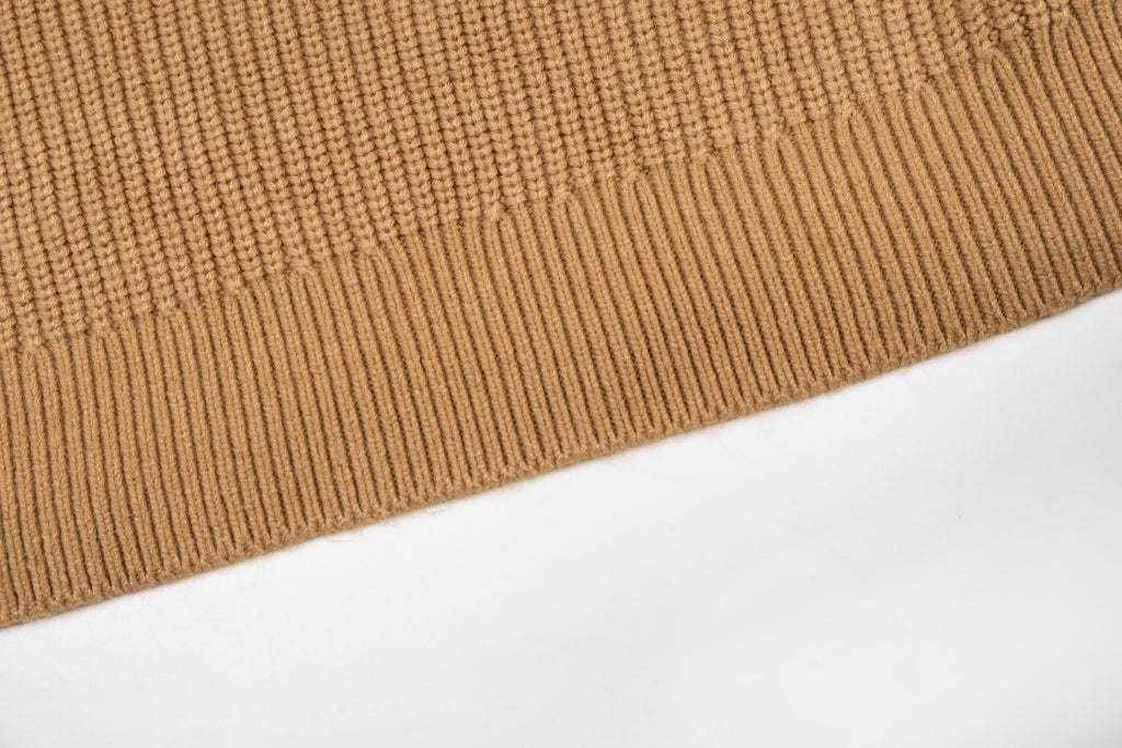 Ami 25fw jacquard sweater