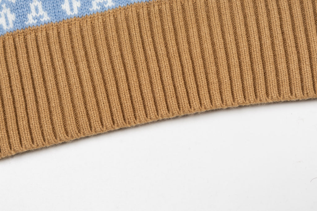 Ami 25fw jacquard sweater