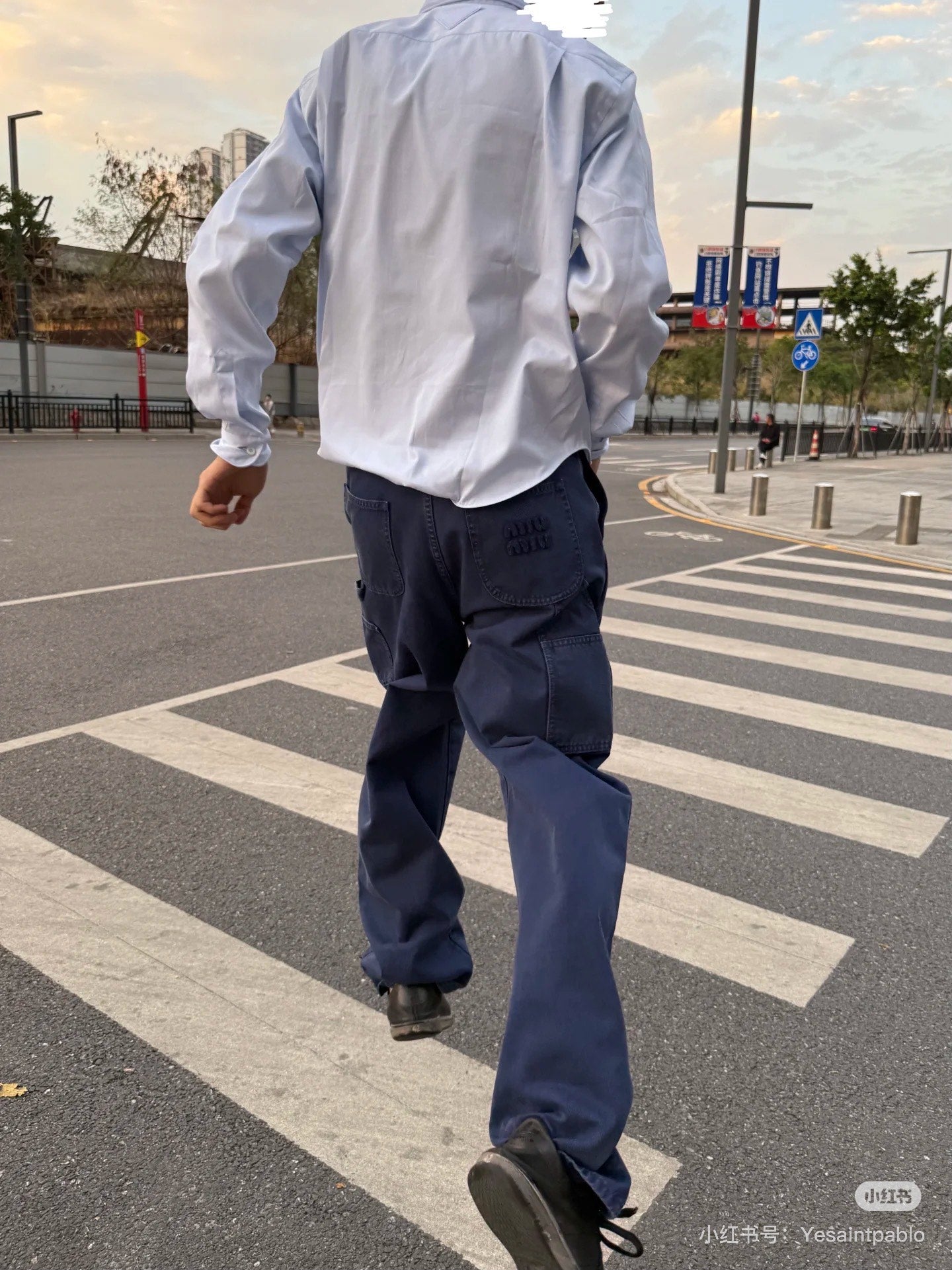 Miu 25fw casual pants