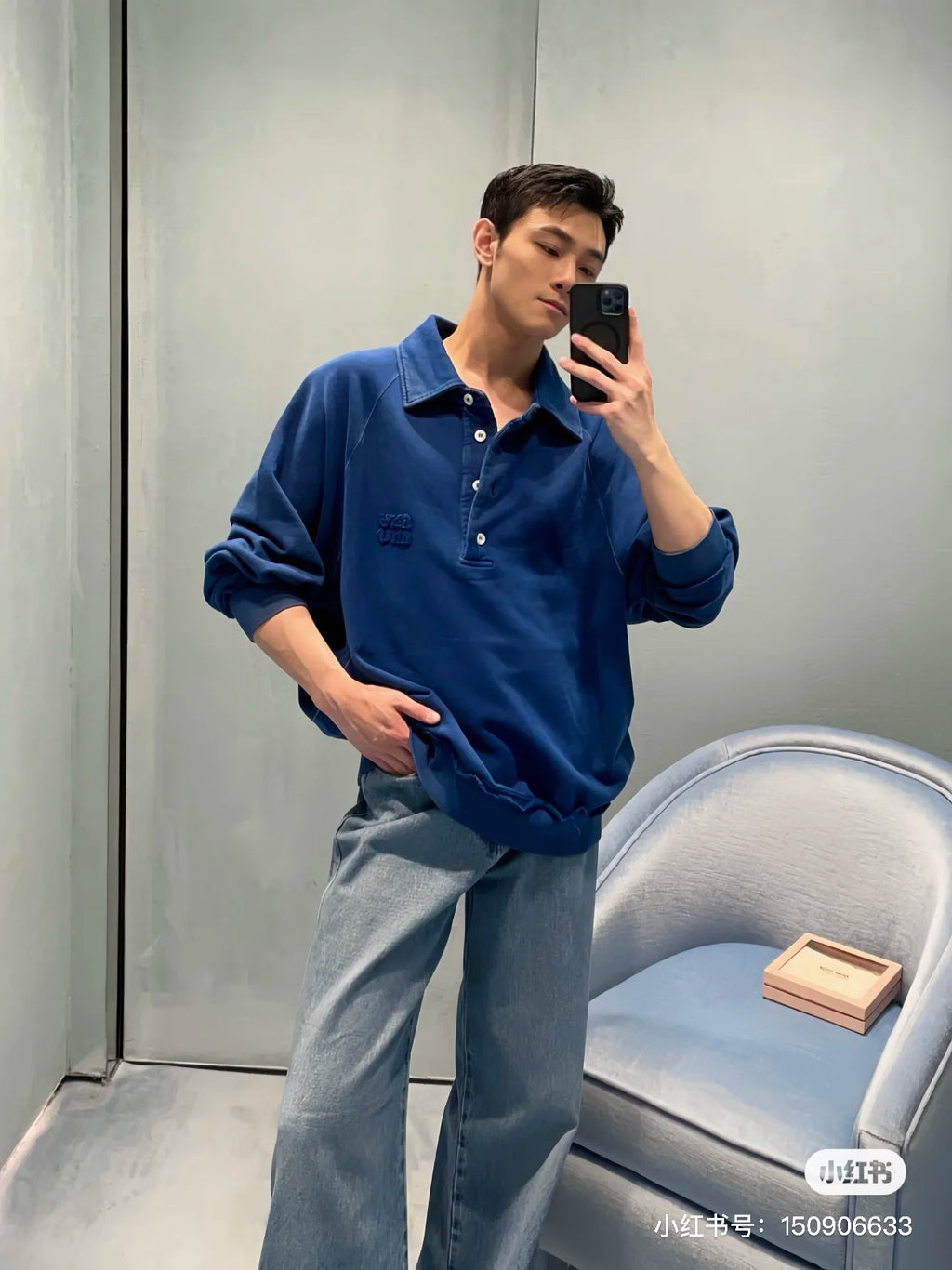 Miu 25fw casual sweatshirt