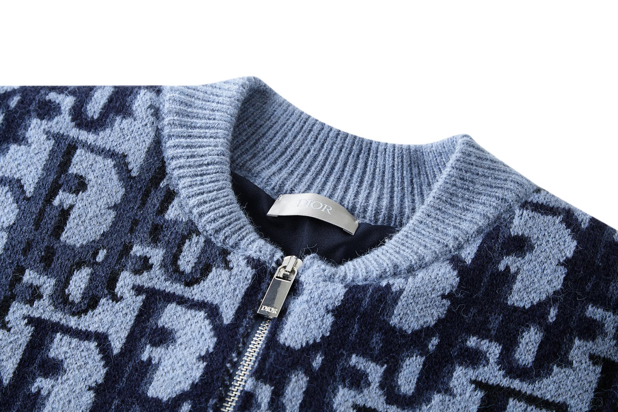 CD 25fw knitted jacket