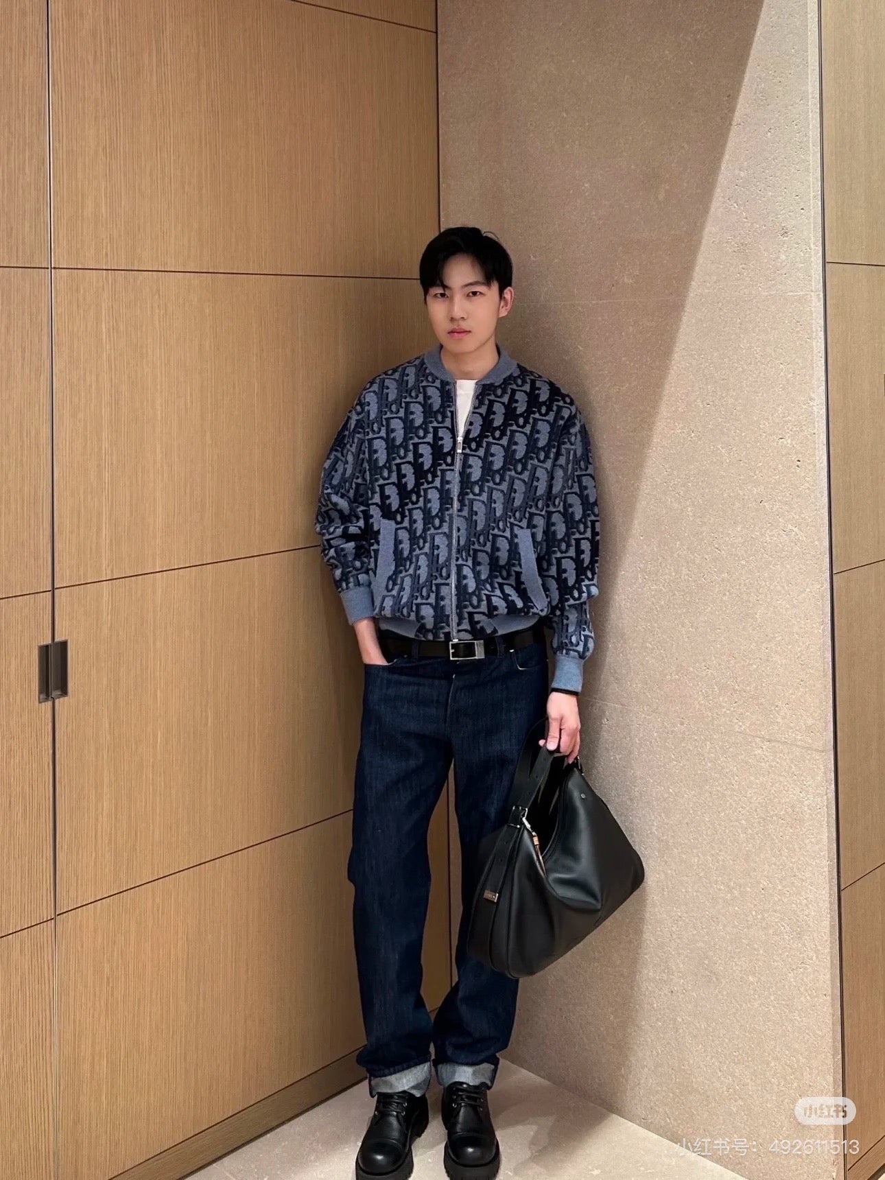 CD 25fw knitted jacket