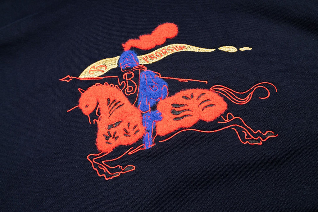 Burbery 25fw embroidered hoodie