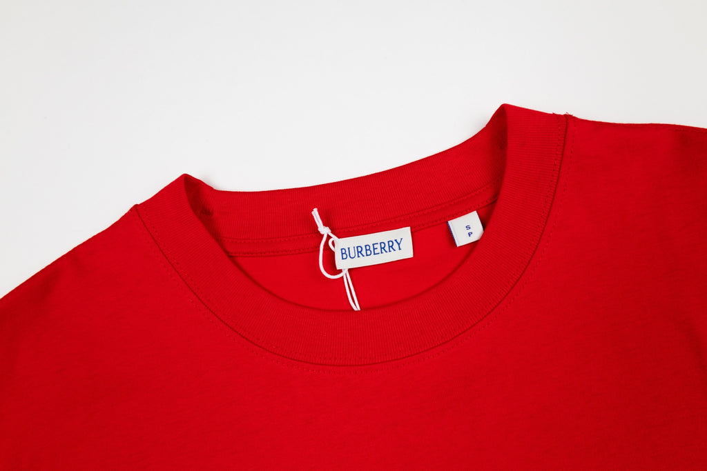 Burbery 25fw embroidered t-shirt