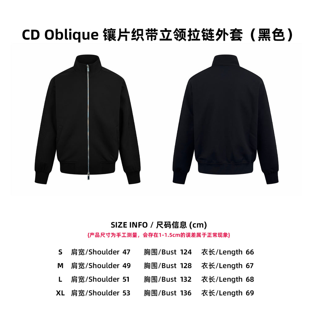 CD 25fw stand-collar jacket