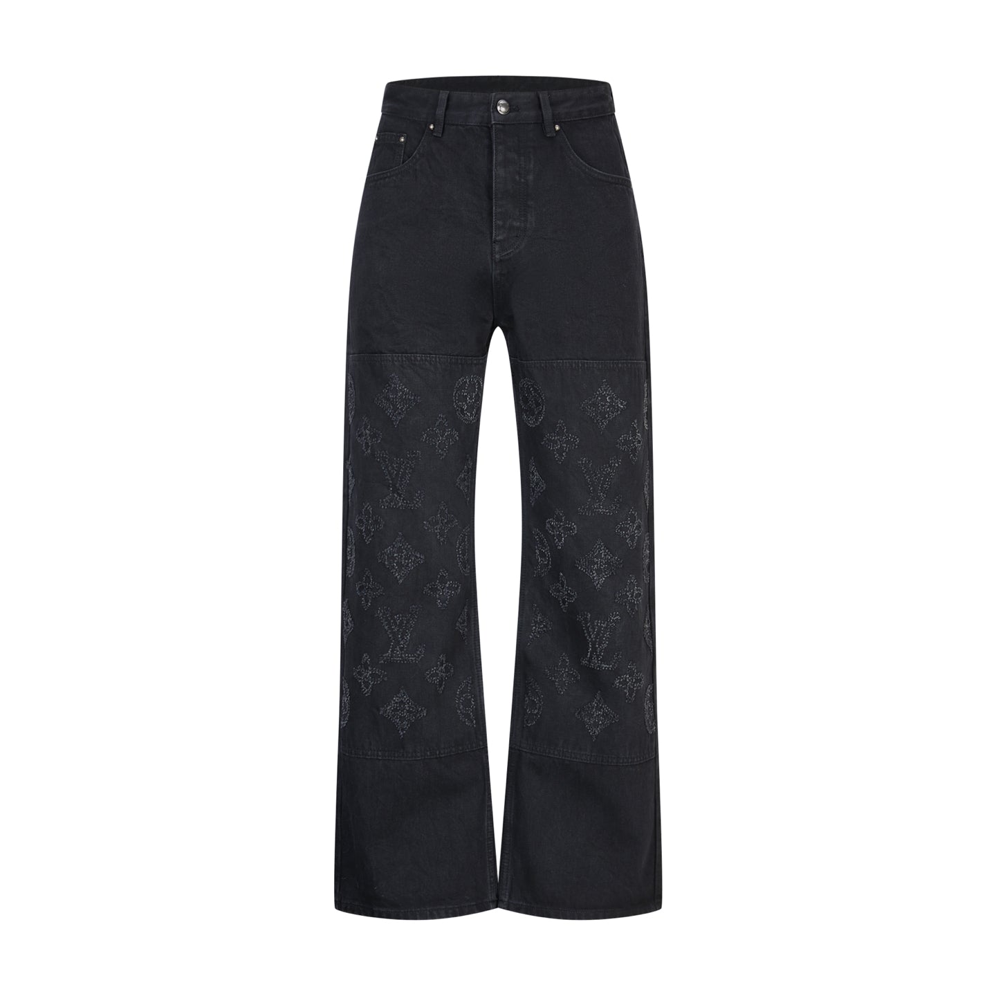 Louis 25fw disterss jeans