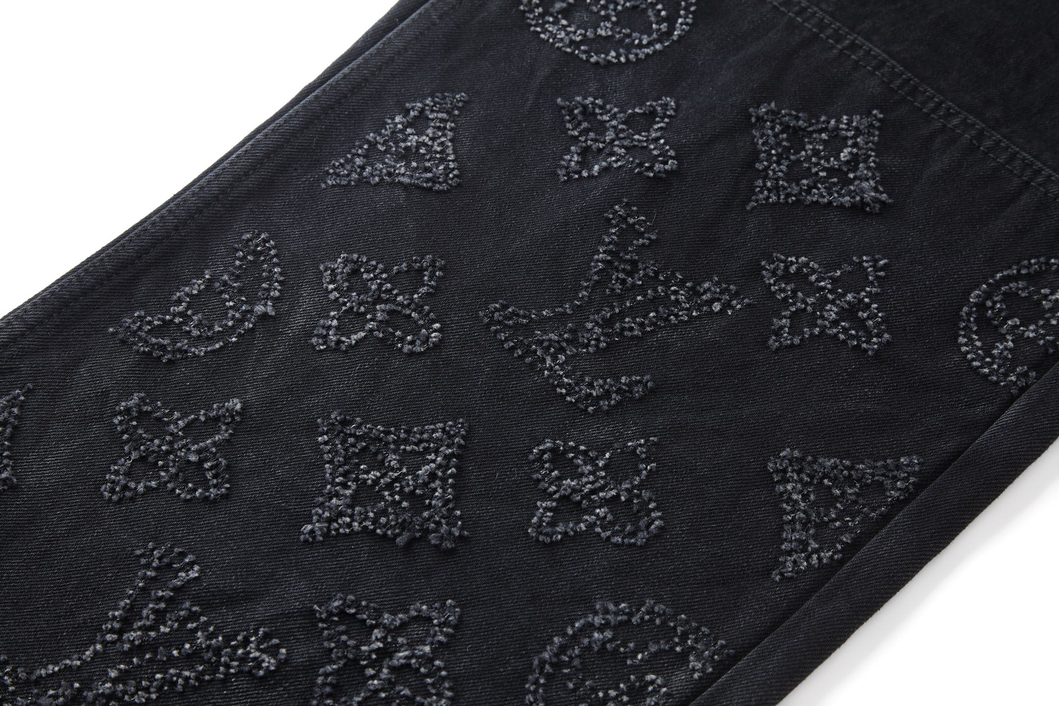 Louis 25fw disterss jeans