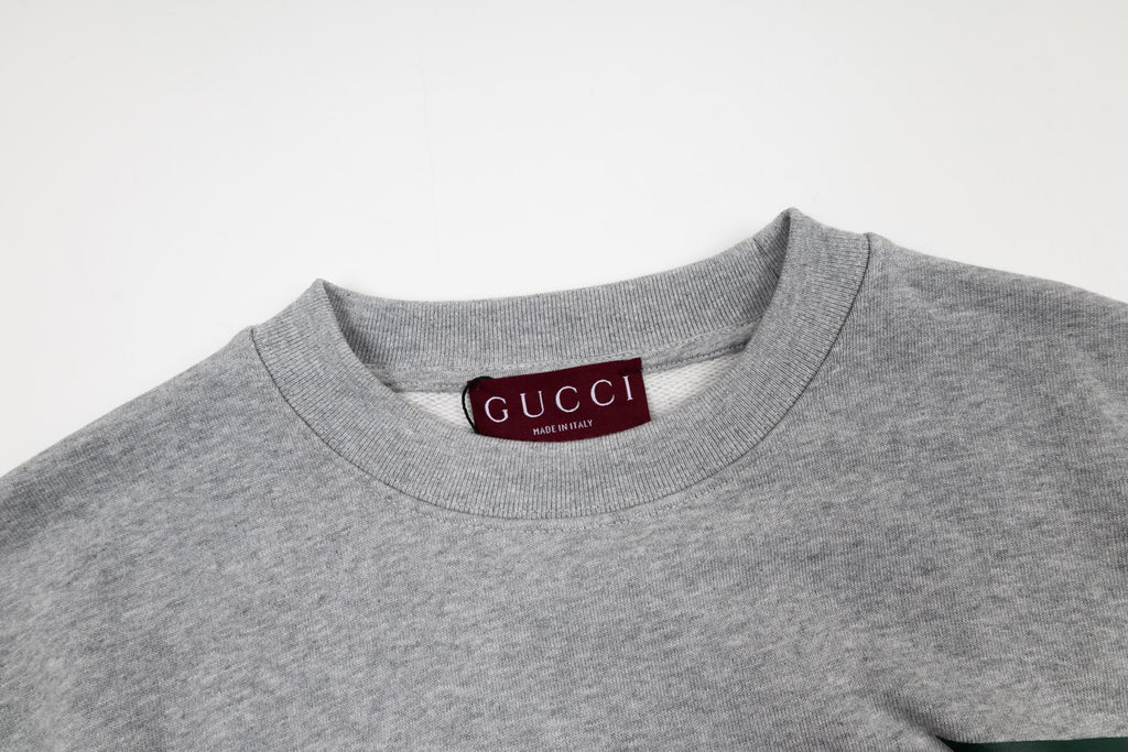 Guc 25fw embroidered sweatshirt