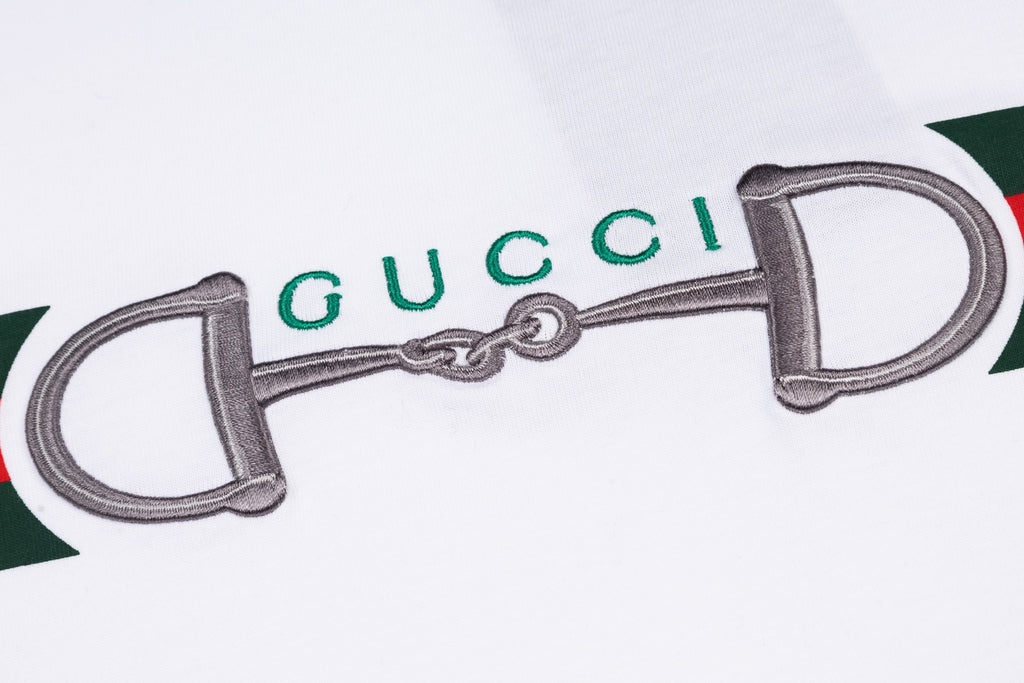 Guc 25fw embroidered t-shirt